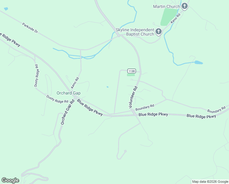 map of restaurants, bars, coffee shops, grocery stores, and more near 294-358 Alpine Crest Road in Fancy Gap