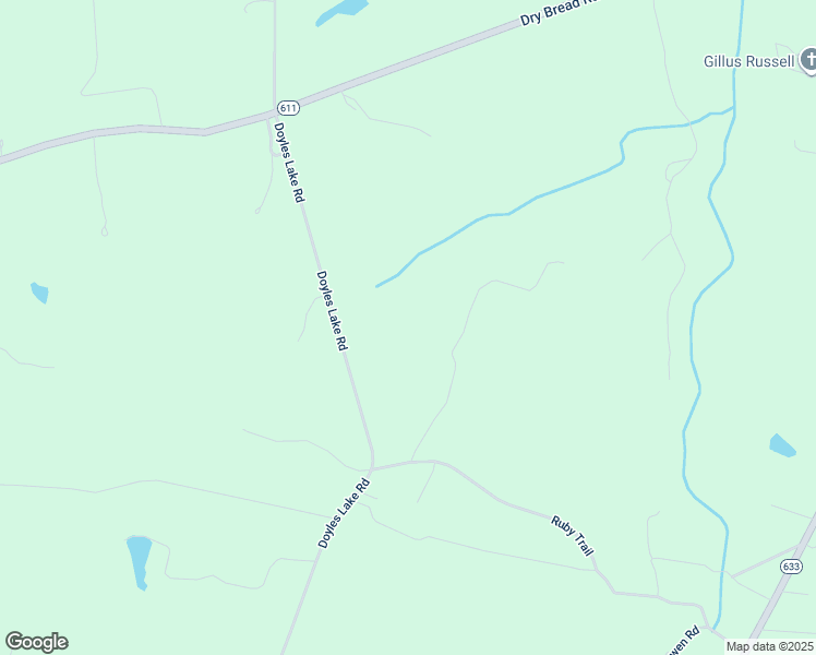 map of restaurants, bars, coffee shops, grocery stores, and more near 90 Ruby Trail in Emporia