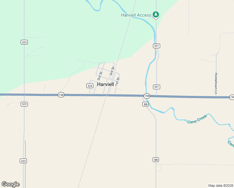 map of restaurants, bars, coffee shops, grocery stores, and more near 48 North 5th Street in Poplar Bluff