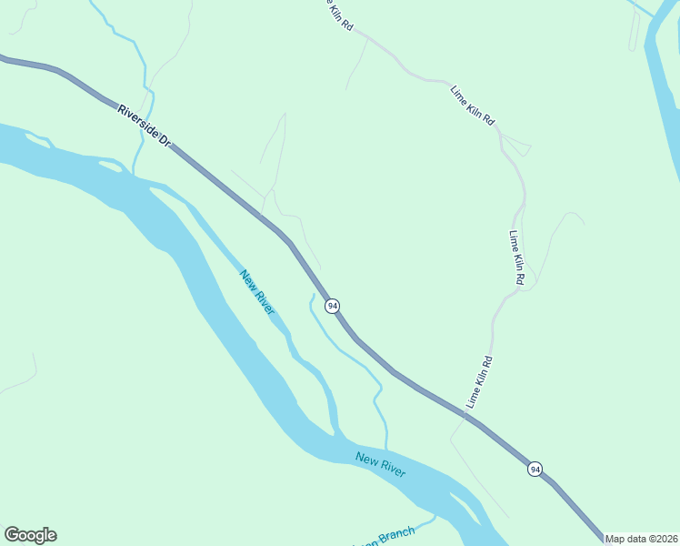 map of restaurants, bars, coffee shops, grocery stores, and more near 8703 Riverside Drive in Fries