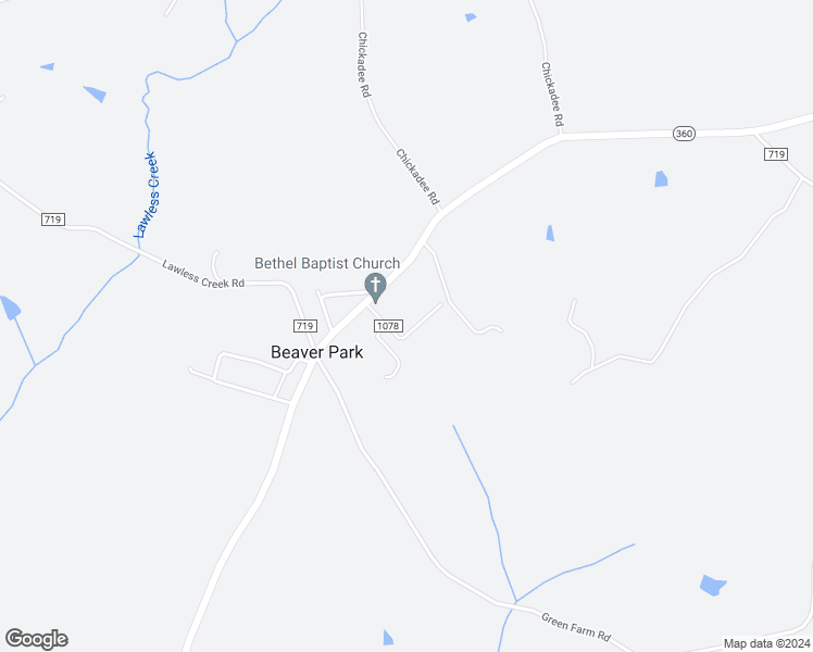 map of restaurants, bars, coffee shops, grocery stores, and more near 241 Bethel Road in Danville