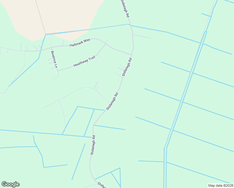 map of restaurants, bars, coffee shops, grocery stores, and more near 1824 Shillelagh Road in Chesapeake