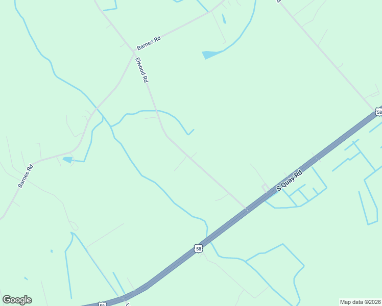 map of restaurants, bars, coffee shops, grocery stores, and more near 6836 Elwood Road in Suffolk