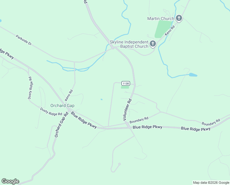 map of restaurants, bars, coffee shops, grocery stores, and more near 118-143 Alpine Crest Road in Fancy Gap