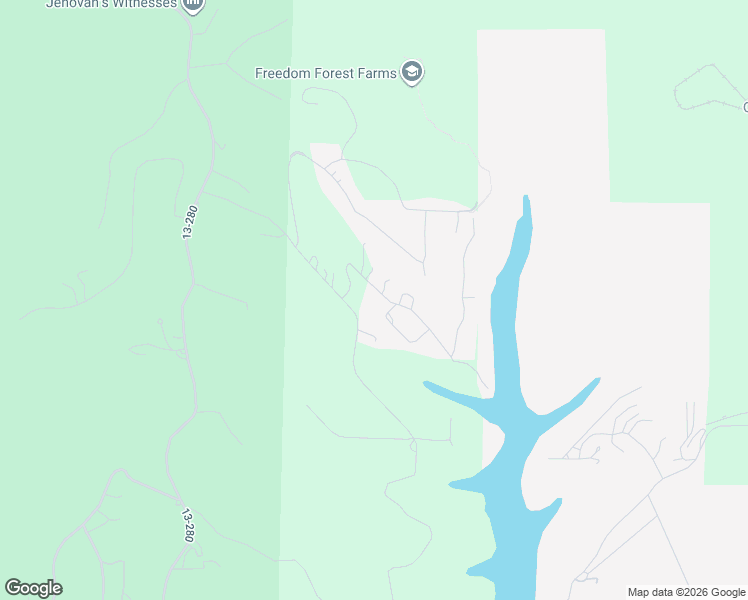 map of restaurants, bars, coffee shops, grocery stores, and more near 1-199 Oak Creek Circle in Reeds Spring