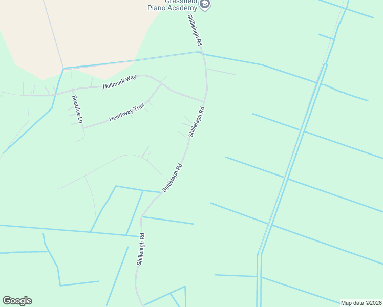 map of restaurants, bars, coffee shops, grocery stores, and more near 1817 Shillelagh Road in Chesapeake