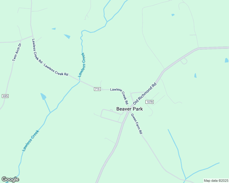 map of restaurants, bars, coffee shops, grocery stores, and more near 2508 Lawless Creek Road in Blairs