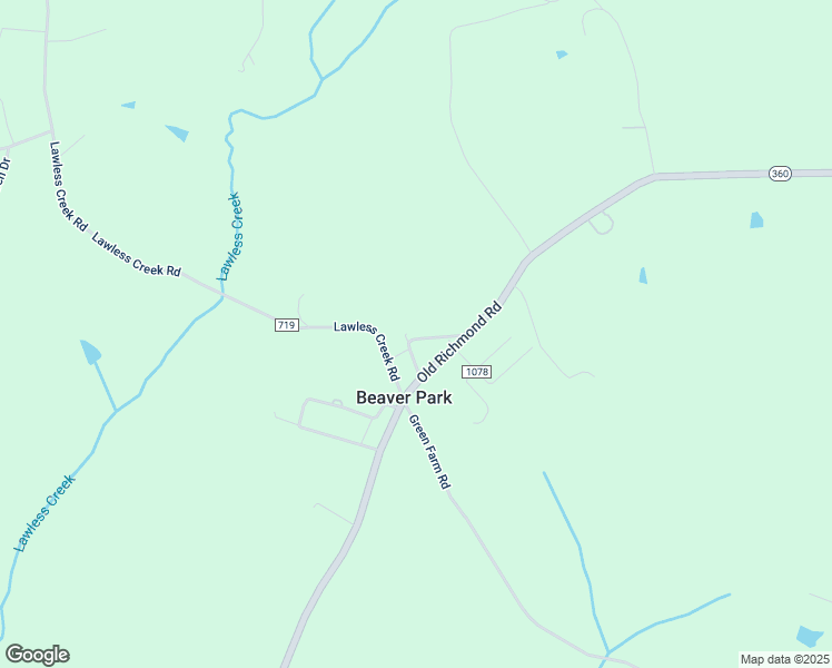 map of restaurants, bars, coffee shops, grocery stores, and more near 209 Beaver Drive in Danville
