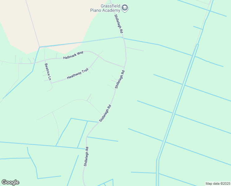 map of restaurants, bars, coffee shops, grocery stores, and more near 1813 Shillelagh Road in Chesapeake