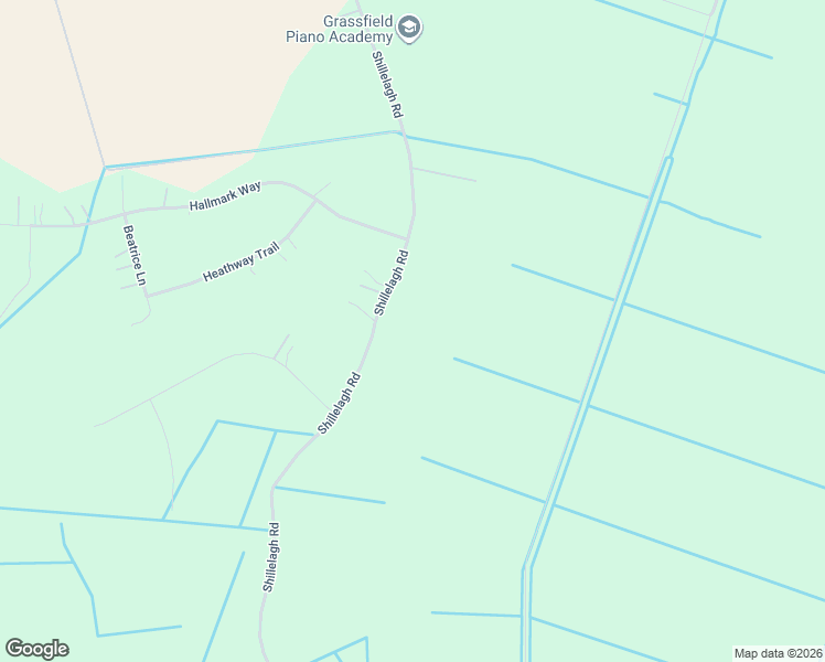 map of restaurants, bars, coffee shops, grocery stores, and more near 1817 Shillelagh Road in Chesapeake