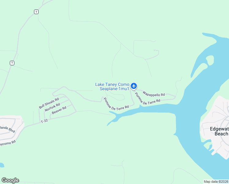 map of restaurants, bars, coffee shops, grocery stores, and more near Greers Ferry Road in Branson
