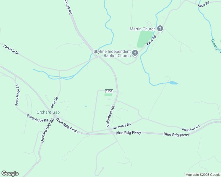 map of restaurants, bars, coffee shops, grocery stores, and more near 60 Alpine Crest Road in Fancy Gap