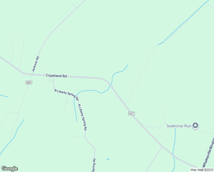 map of restaurants, bars, coffee shops, grocery stores, and more near 1957 Copeland Road in Suffolk