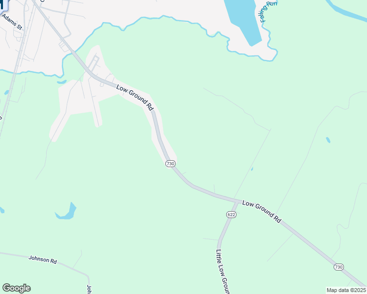 map of restaurants, bars, coffee shops, grocery stores, and more near 1094 Low Ground Road in Emporia