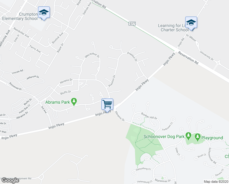 map of restaurants, bars, coffee shops, grocery stores, and more near 3016 Lexington Court in Marina
