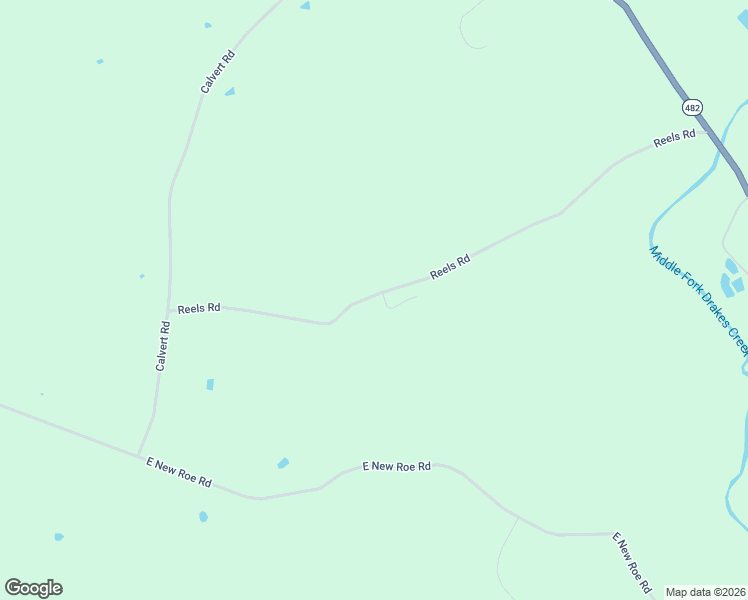 map of restaurants, bars, coffee shops, grocery stores, and more near 625 Reels Road in Adolphus