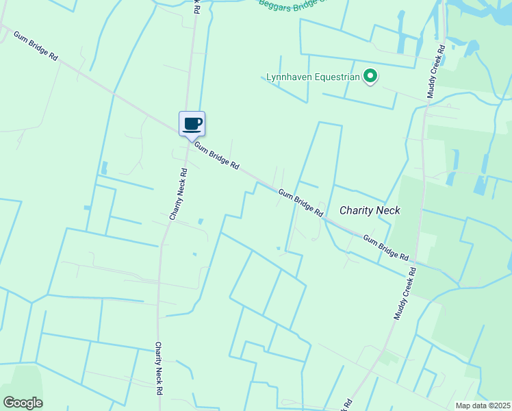 map of restaurants, bars, coffee shops, grocery stores, and more near 1565 Gum Bridge Road in Virginia Beach