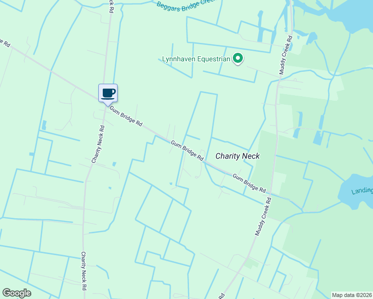 map of restaurants, bars, coffee shops, grocery stores, and more near 1554 Gum Bridge Road in Virginia Beach