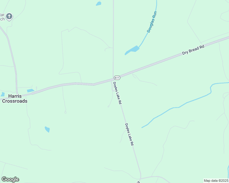 map of restaurants, bars, coffee shops, grocery stores, and more near 4090 Doyles Lake Road in Emporia