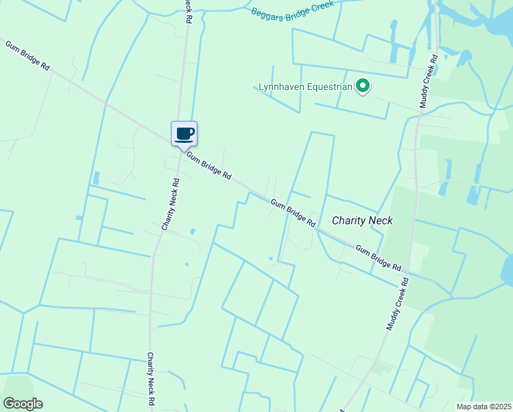 map of restaurants, bars, coffee shops, grocery stores, and more near 1565 Gum Bridge Road in Virginia Beach
