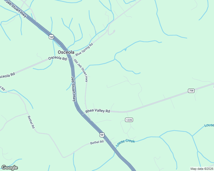 map of restaurants, bars, coffee shops, grocery stores, and more near 19036 Praise Drive in Meadowview