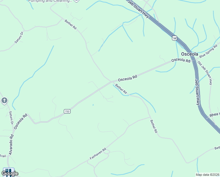 map of restaurants, bars, coffee shops, grocery stores, and more near 20002 Bethel Road in Abingdon