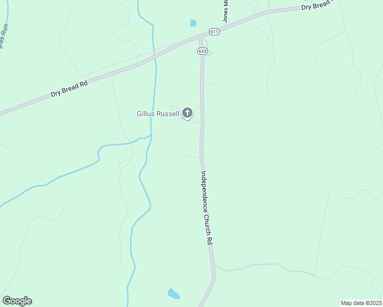 map of restaurants, bars, coffee shops, grocery stores, and more near 3914 Independence Church Road in Emporia