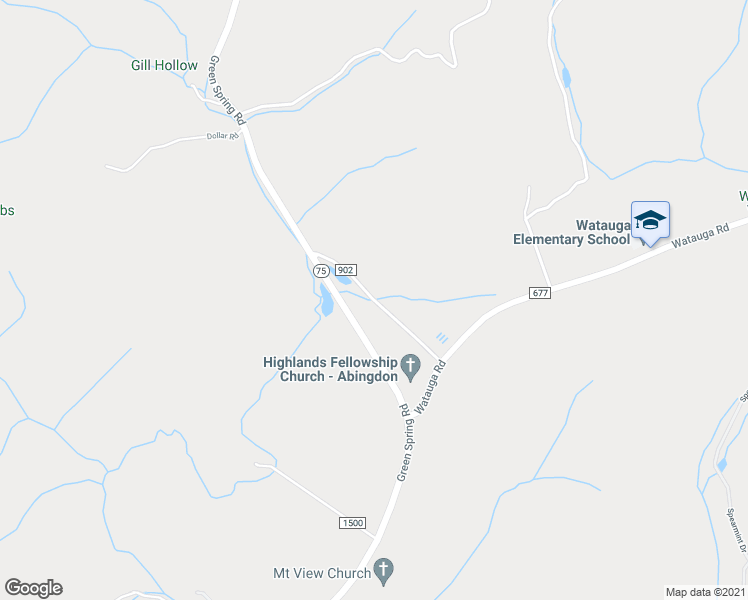 map of restaurants, bars, coffee shops, grocery stores, and more near Farnsworth Road in Abingdon