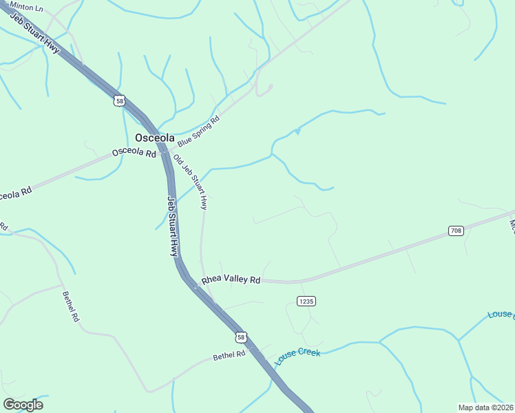 map of restaurants, bars, coffee shops, grocery stores, and more near 19036 Praise Drive in Meadowview