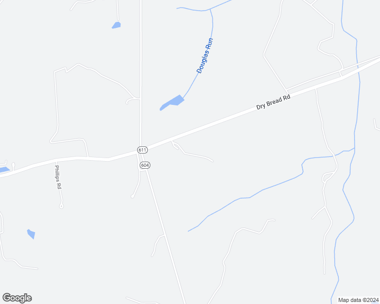 map of restaurants, bars, coffee shops, grocery stores, and more near 7186 Dry Bread Road in Emporia