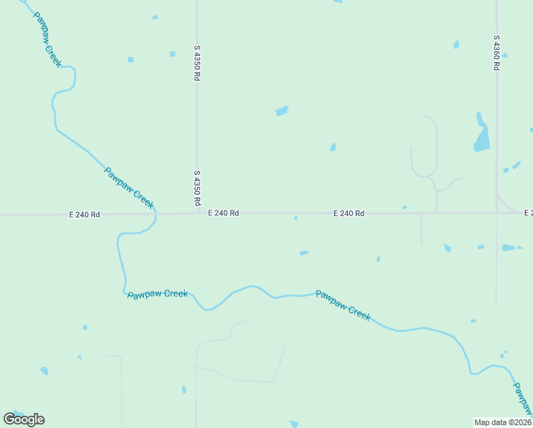 map of restaurants, bars, coffee shops, grocery stores, and more near 434362 East 240 Road in Vinita