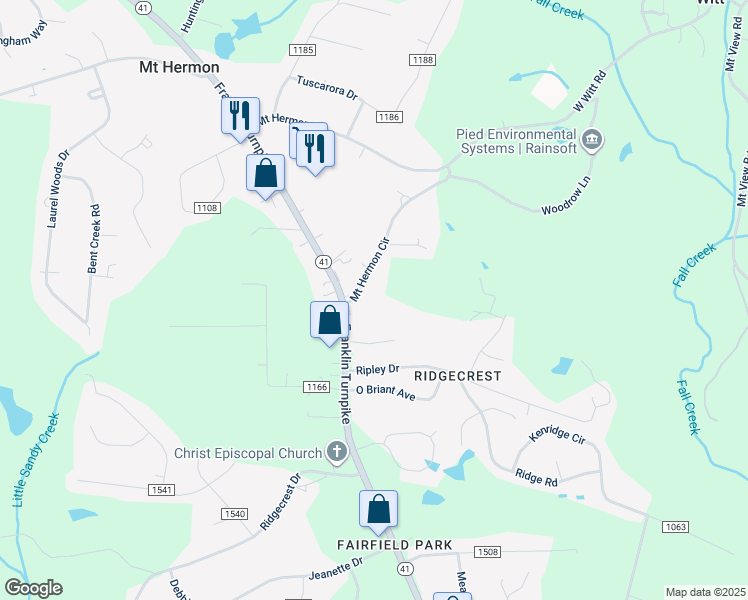 map of restaurants, bars, coffee shops, grocery stores, and more near 1029 Mount Hermon Circle in Danville