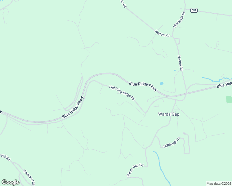 map of restaurants, bars, coffee shops, grocery stores, and more near 3092 Lightning Ridge Road in Fancy Gap