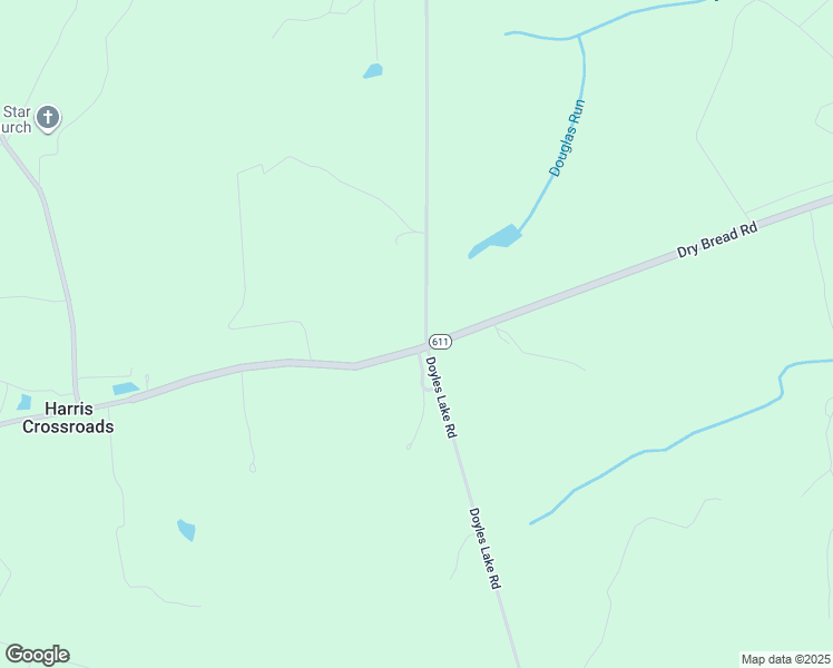 map of restaurants, bars, coffee shops, grocery stores, and more near 7379 Dry Bread Road in Emporia
