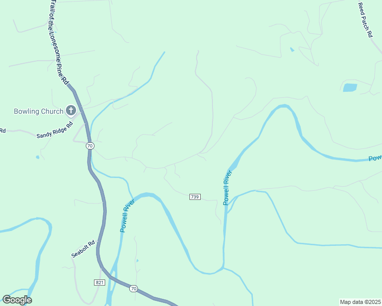 map of restaurants, bars, coffee shops, grocery stores, and more near 641 Tanbark Ridge Road in Jonesville
