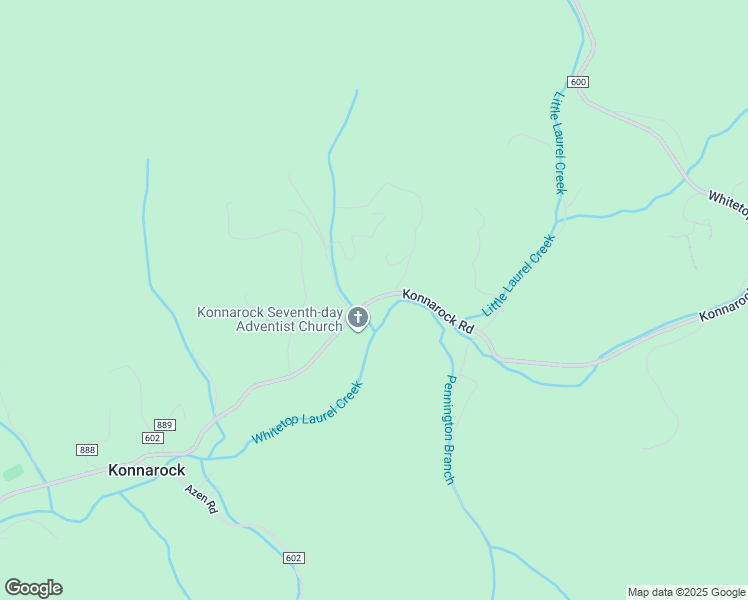 map of restaurants, bars, coffee shops, grocery stores, and more near 732 Co Road 603 in Troutdale