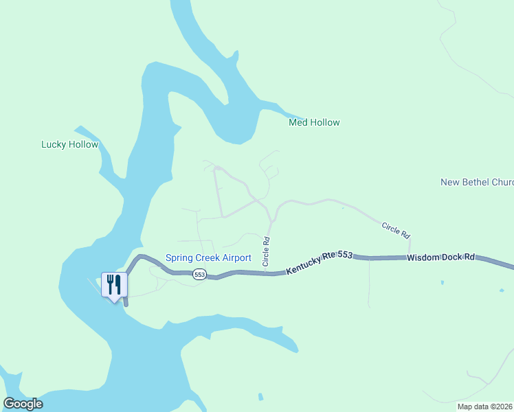 map of restaurants, bars, coffee shops, grocery stores, and more near 401-599 Dale Hollow Manor Road in Albany