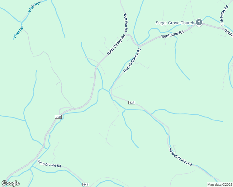 map of restaurants, bars, coffee shops, grocery stores, and more near 19001-19171 Haskell Station Road in Bristol
