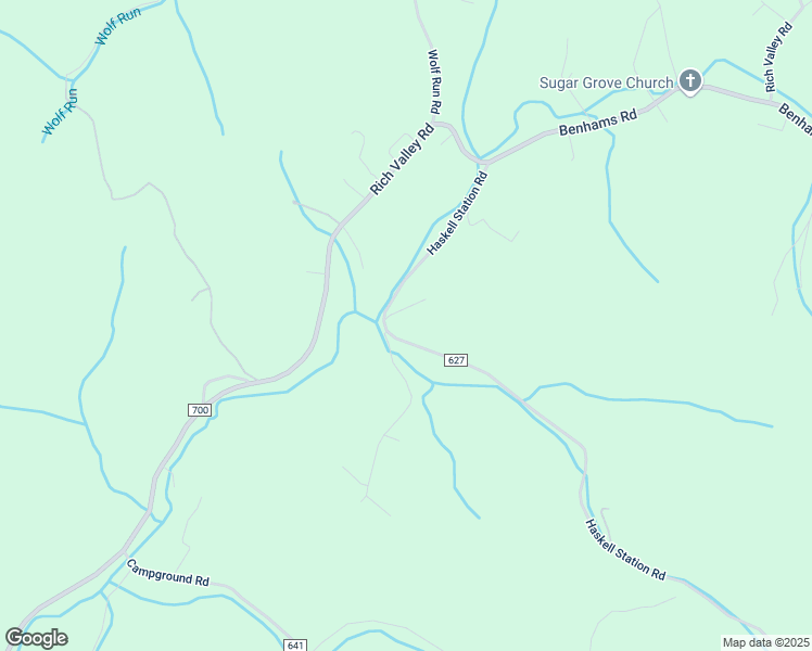 map of restaurants, bars, coffee shops, grocery stores, and more near 19027 Haskell Station Road in Bristol