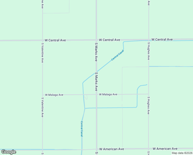 map of restaurants, bars, coffee shops, grocery stores, and more near 4284 South Marks Avenue in Fresno
