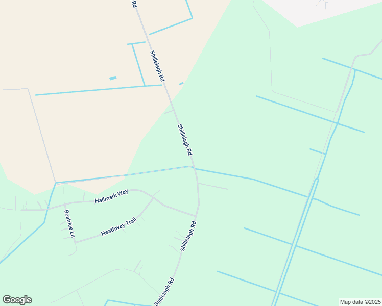 map of restaurants, bars, coffee shops, grocery stores, and more near 1629 Shillelagh Road in Chesapeake