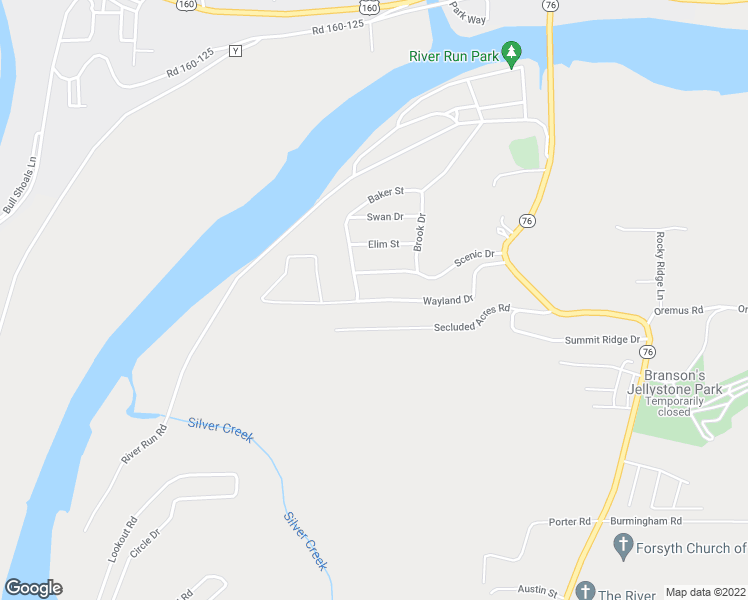 map of restaurants, bars, coffee shops, grocery stores, and more near 489 Wayland Drive in Forsyth