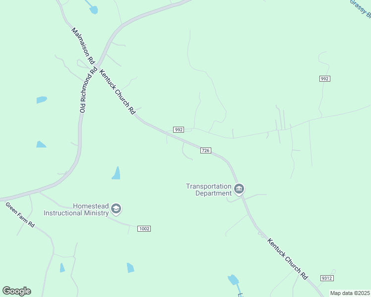 map of restaurants, bars, coffee shops, grocery stores, and more near 720 Kentuck Church Road in Ringgold