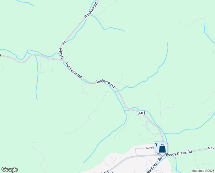 map of restaurants, bars, coffee shops, grocery stores, and more near 19001-19027 Judson Drive in Bristol