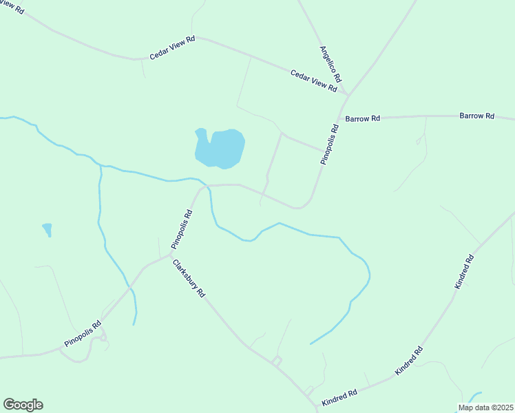 map of restaurants, bars, coffee shops, grocery stores, and more near 16270 Pinopolis Road in Capron