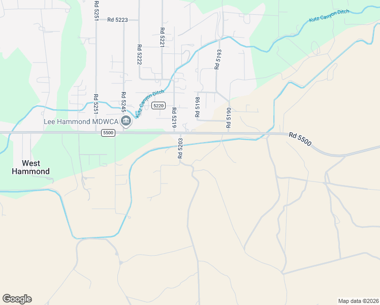 map of restaurants, bars, coffee shops, grocery stores, and more near 18 Road 5203 in Bloomfield