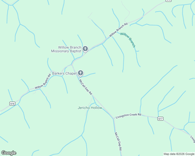 map of restaurants, bars, coffee shops, grocery stores, and more near 18353 McCall Gap Road in Bristol
