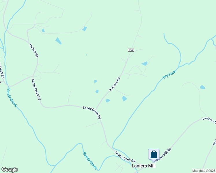 map of restaurants, bars, coffee shops, grocery stores, and more near 329 B Jones Road in Danville