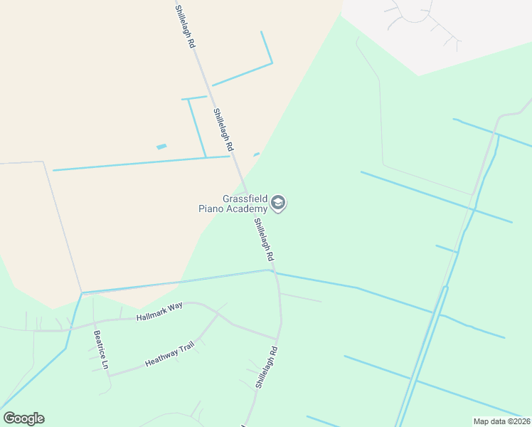 map of restaurants, bars, coffee shops, grocery stores, and more near 1597 Shillelagh Road in Chesapeake