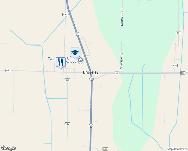 2742 County Road 650, Broseley MO Walk Score